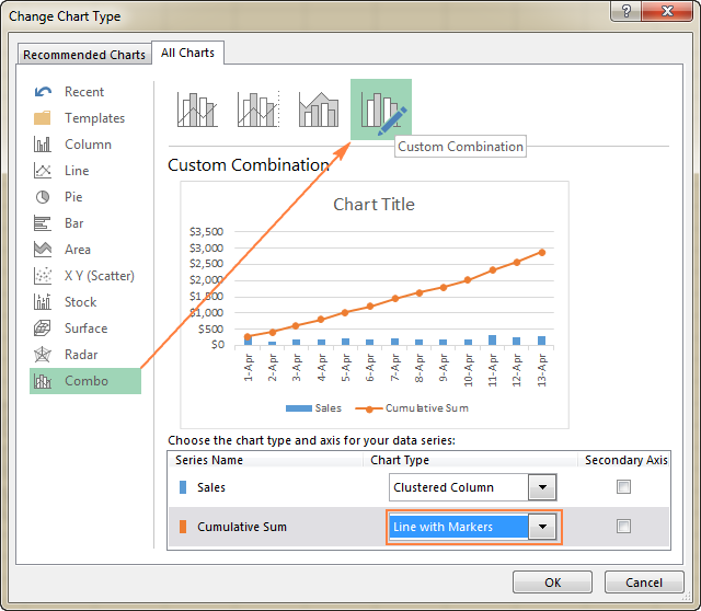 running total excel for mac