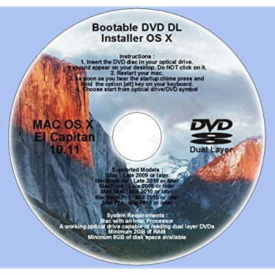 dvd burner for mac that makes bootable dvd